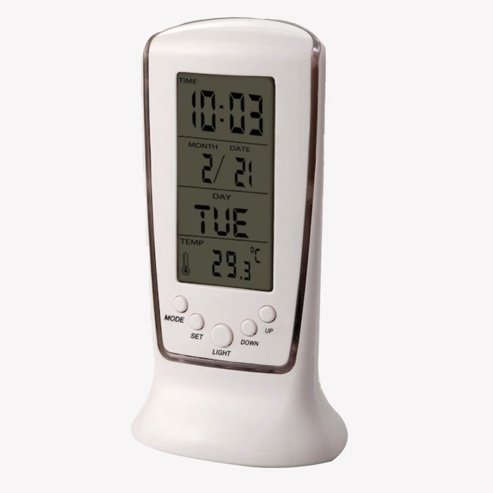 Backlit Digital Table Clock