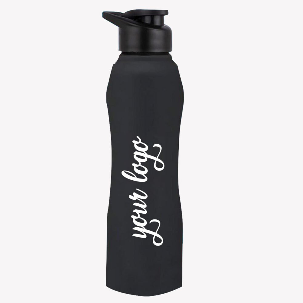 Colored Curvy Steel Bottle