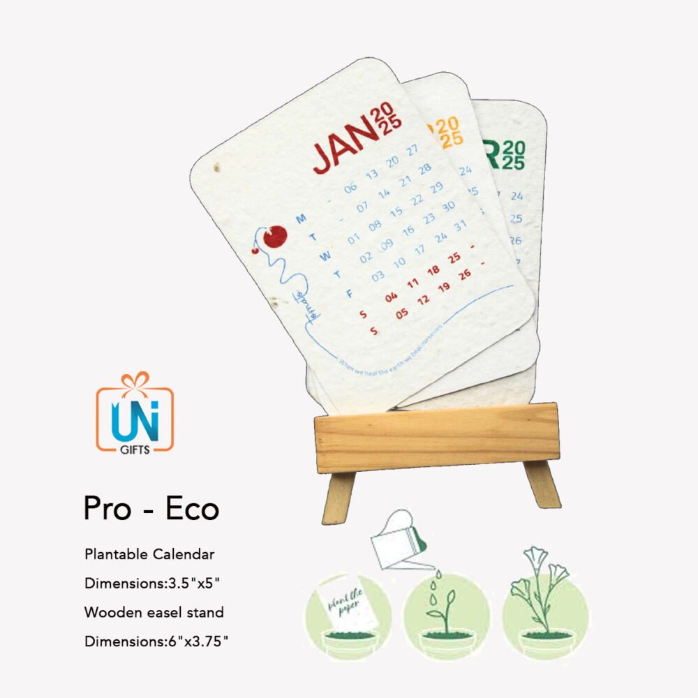 Pro-Eco-Plantable Calendar