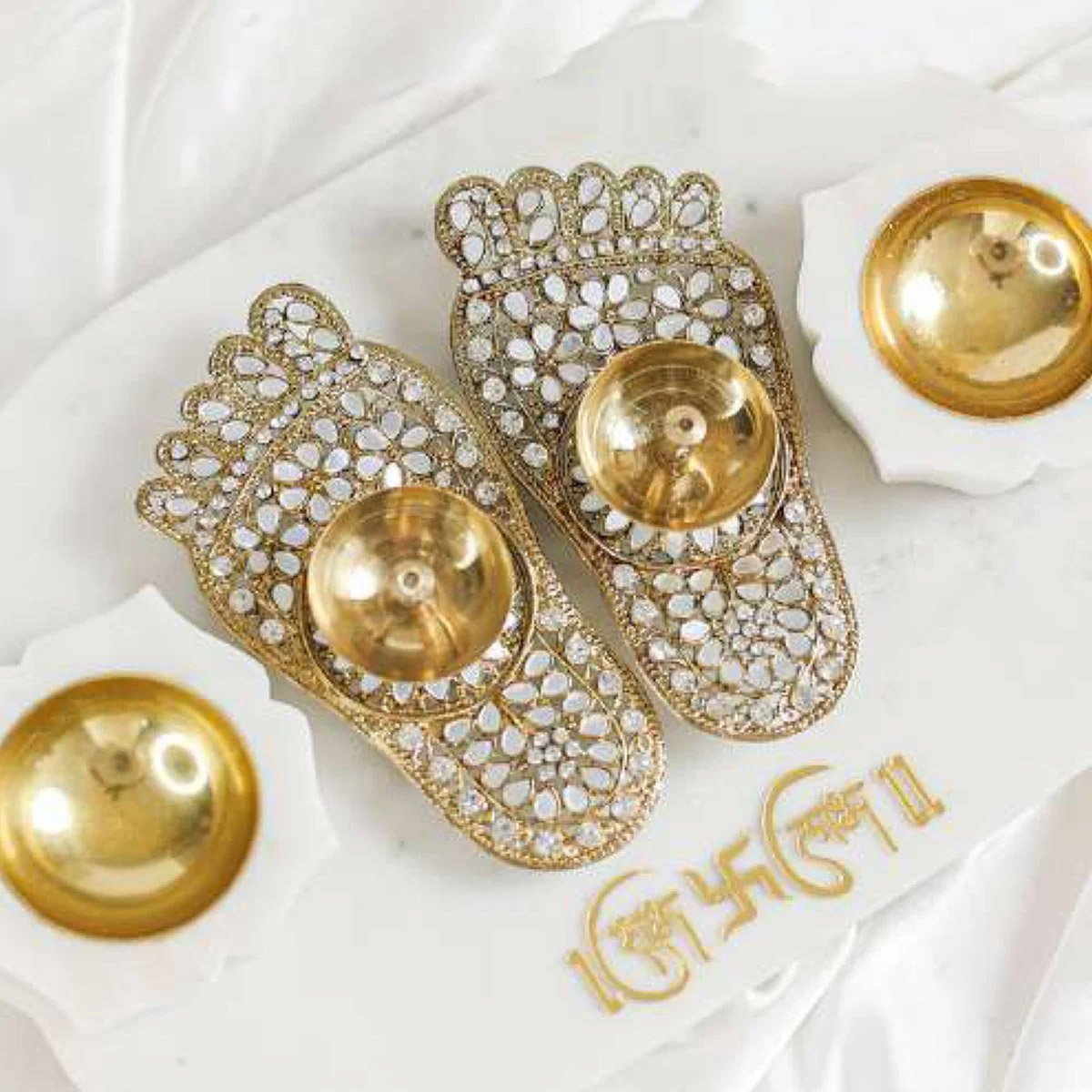 Marble Shubh-Laabh Set