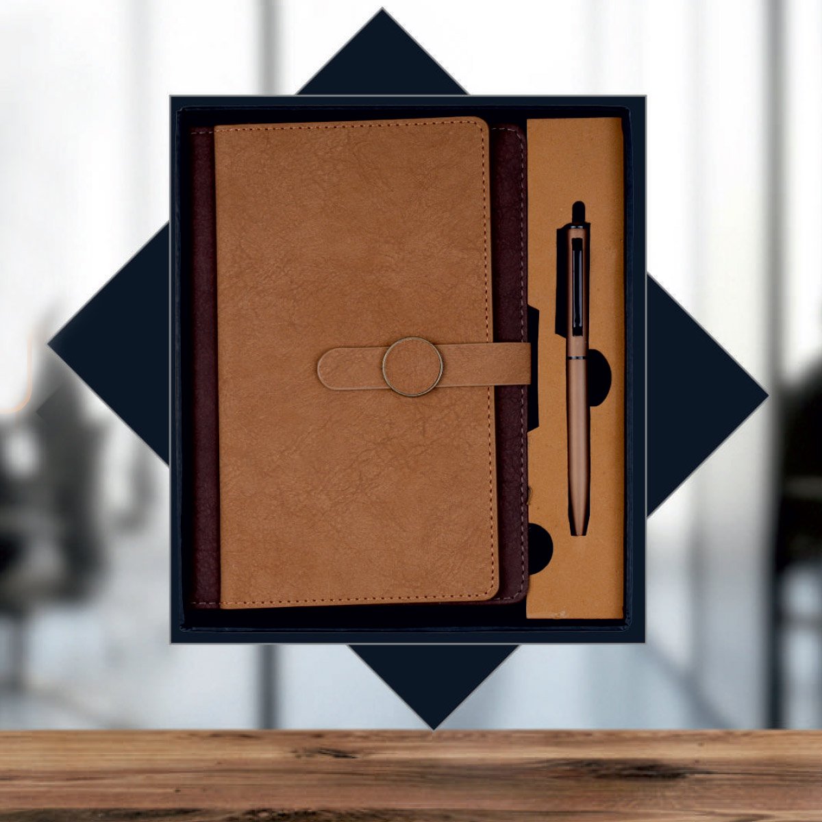 2-in-1 Customized Diary & Pen Set