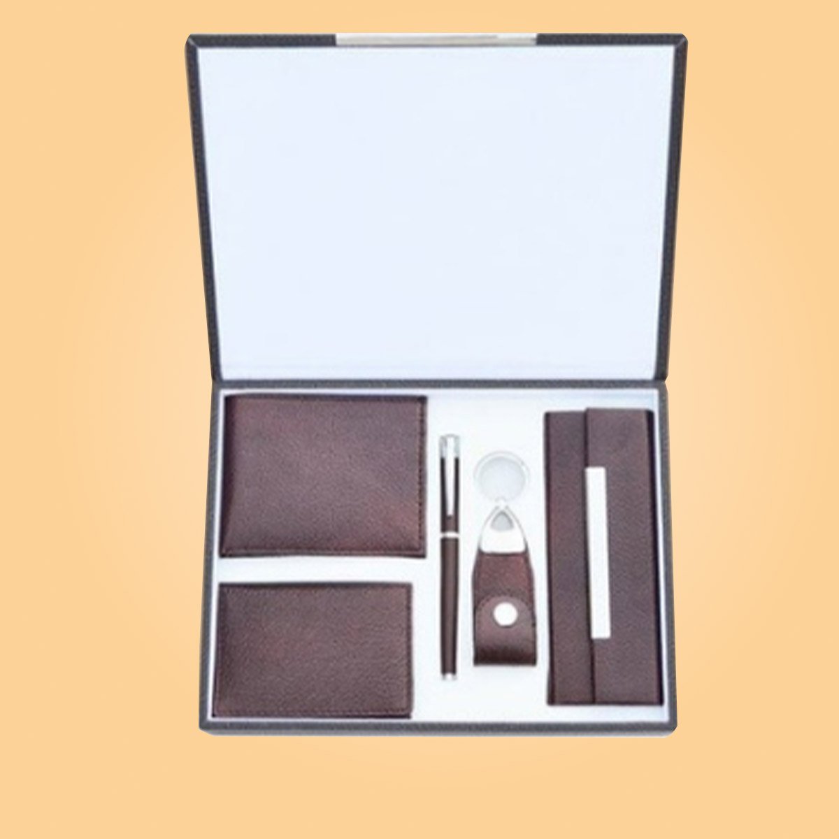 5-in-1 Premium Leather Corporate Gift Set