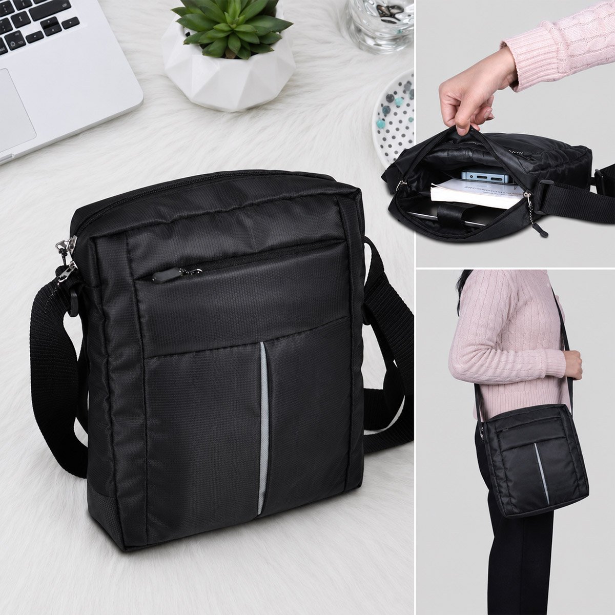 Travel Sling Bag with Space for 11-Inch Tablet – Perfect Corporate Gift