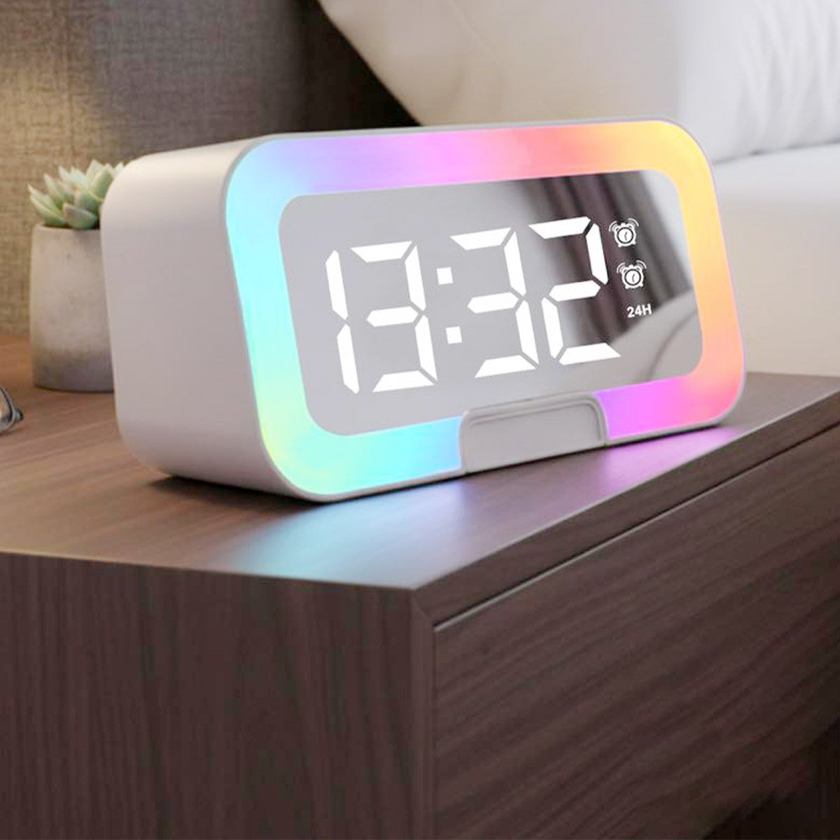 TimeWave Ultra Large Clock with Bluetooth speaker