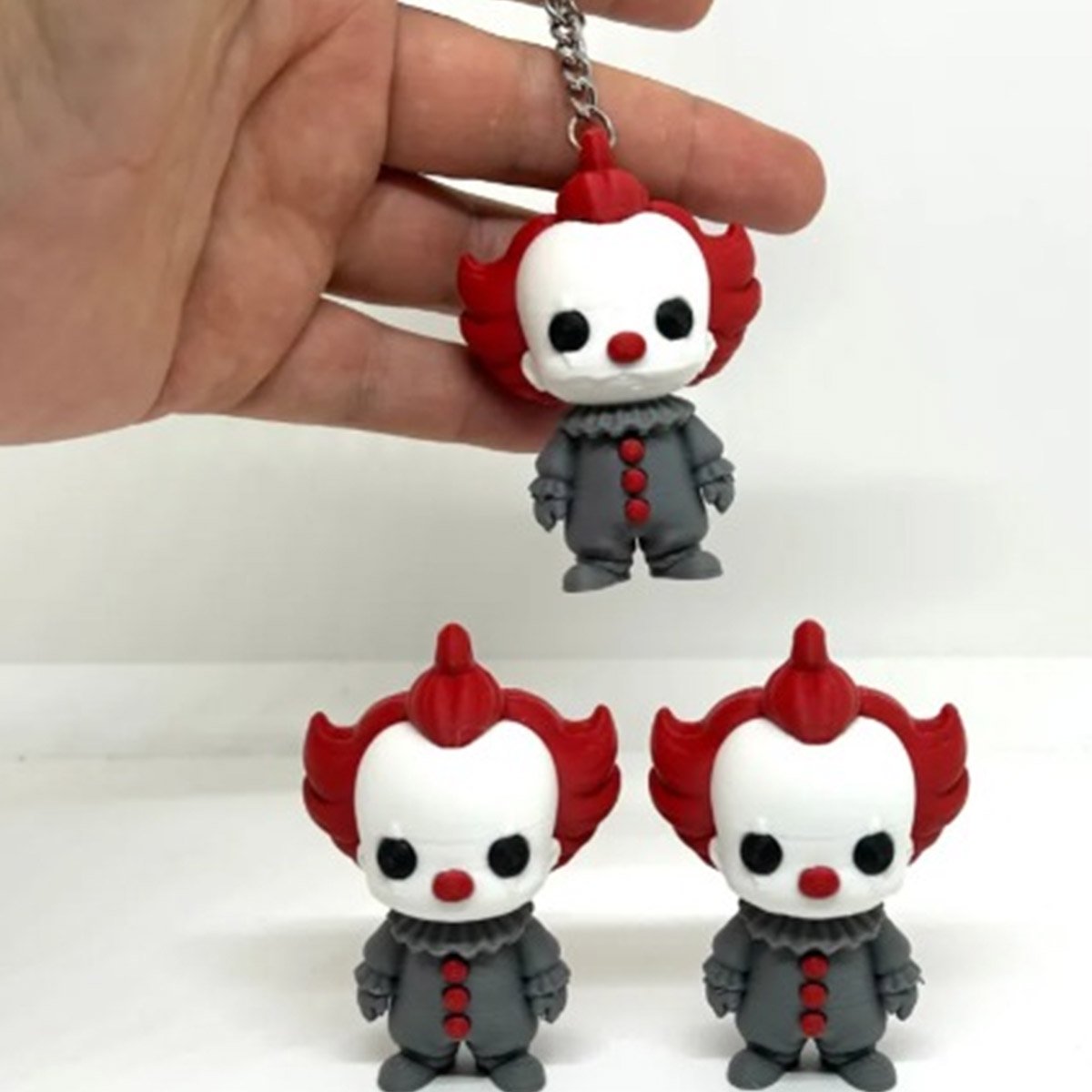 Mini Pennywise 3D Printing Toy/Keychain