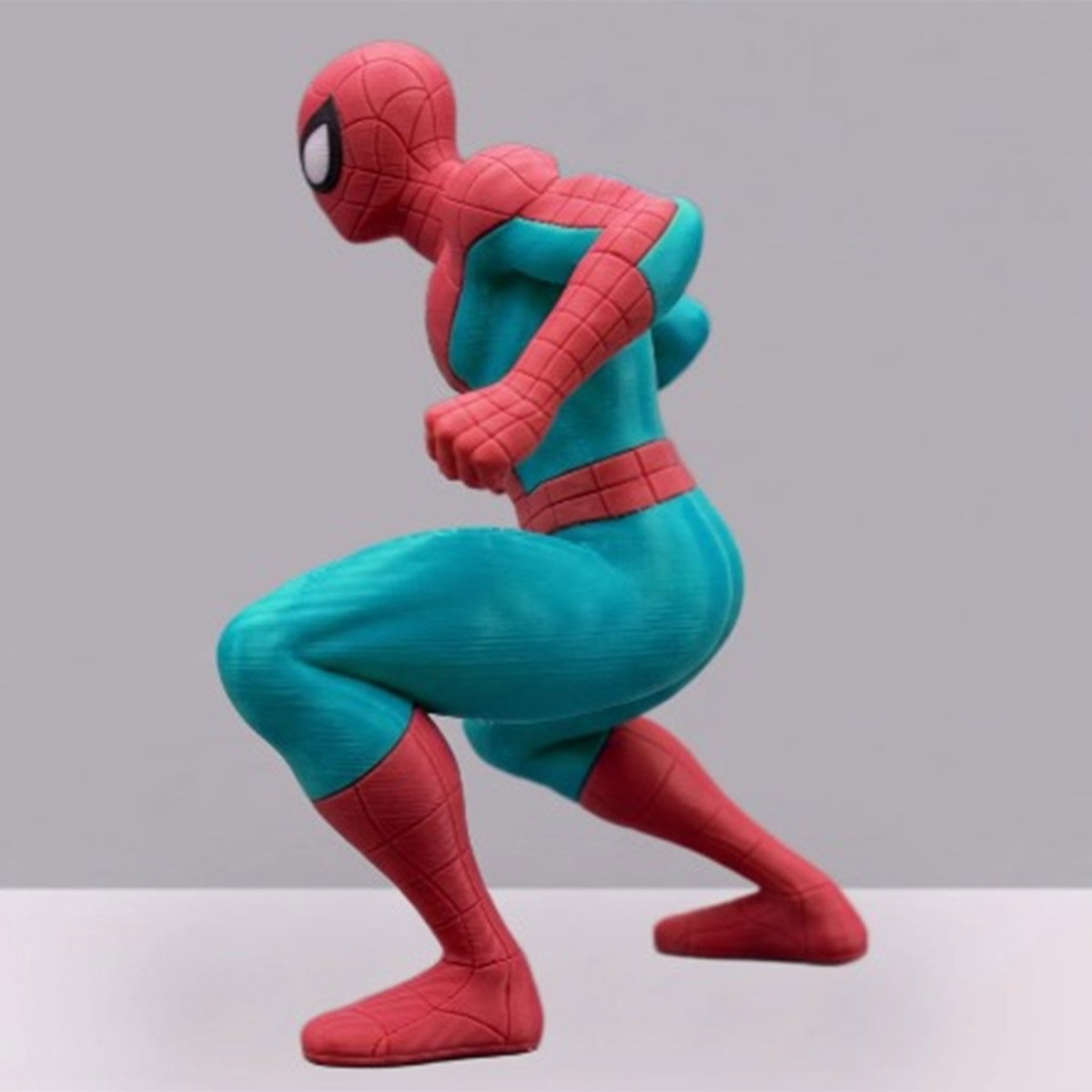 3D Printing Spider-Man Model