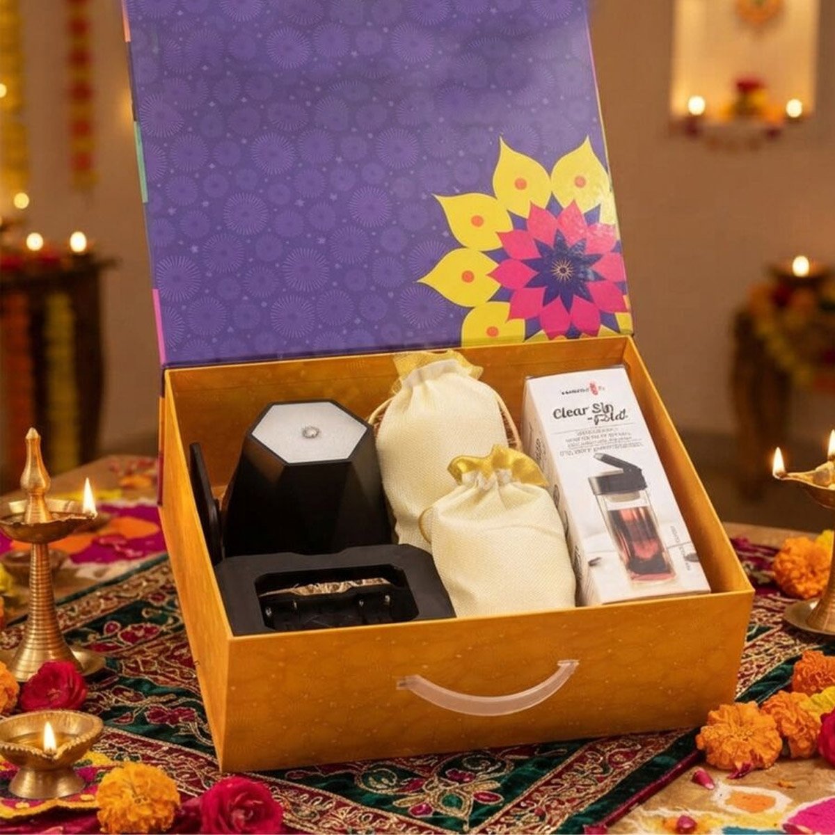 5-in-1 Personalized Diwali Gift Set for Employees & Clients